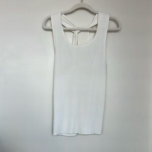 Maje Ribbed Tank Top